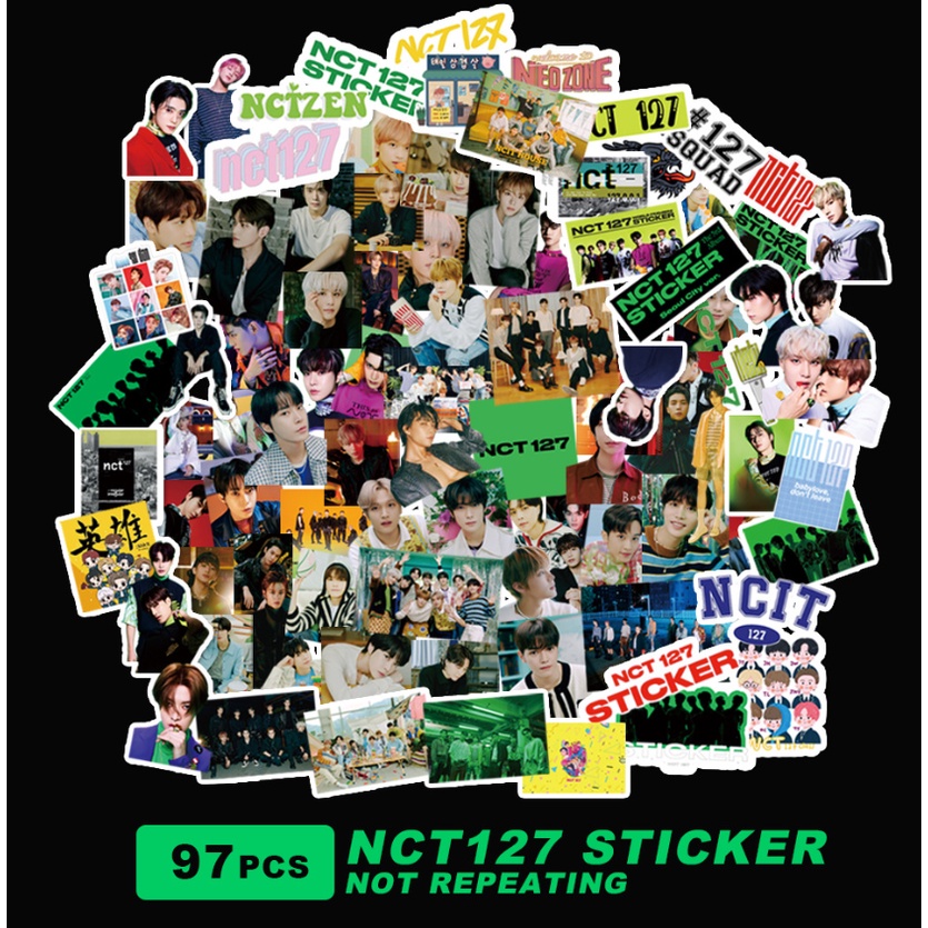 Nct127 Stiker Album Foto / Diary / Koper