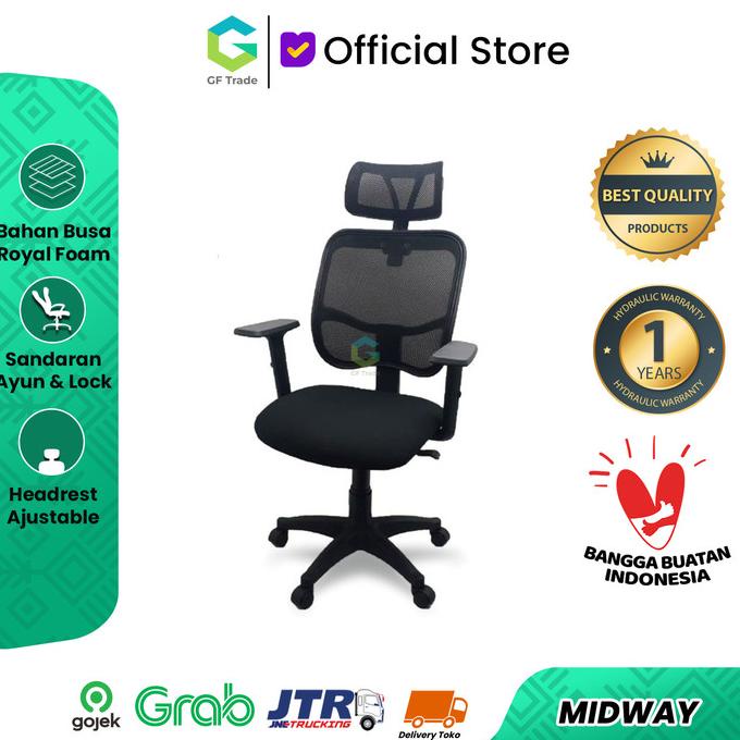 ada Khusus Jakarta-Bekasi-Tangerang Kursi Kantor Kursi Jaring Midway ready