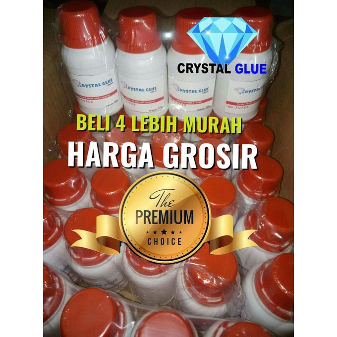 

Promo Awal tahun lem akrilik crystal glue kualitas super Promo Awal tahun