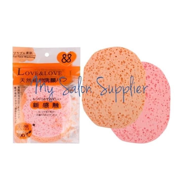 Spon Masker / Sponge Facial isi 2 pc