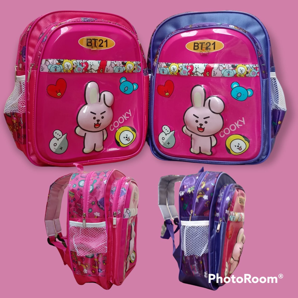 RANSEL SEKOLAH ANAK TK PEREMPUAN BT21