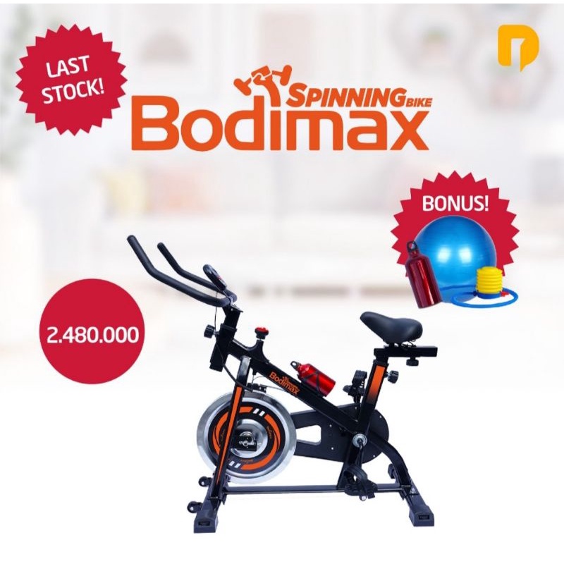 Bodymax spinning bike/Sepeda statis/olahraga rumah