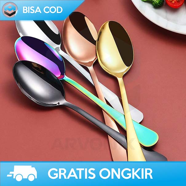 SET PERLENGKAPAN DAPUR BY TAFFHOME SENDOK PISAU GARPU 24 PCS STAINLESS