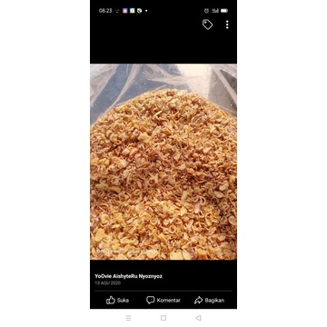 

bawang goreng renya dan gurih