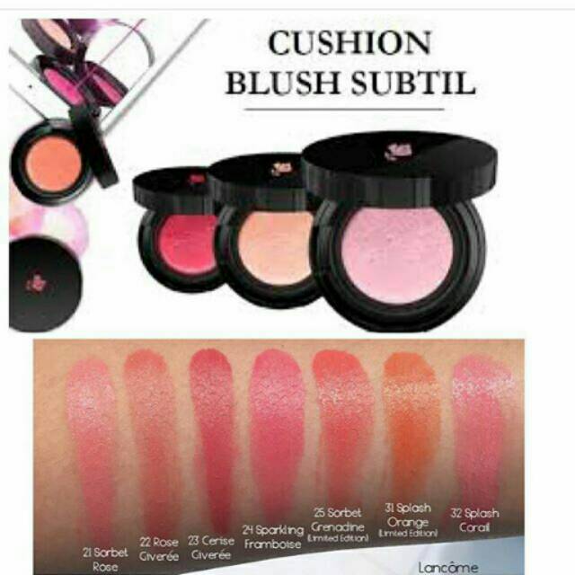 Lancome cushion blush