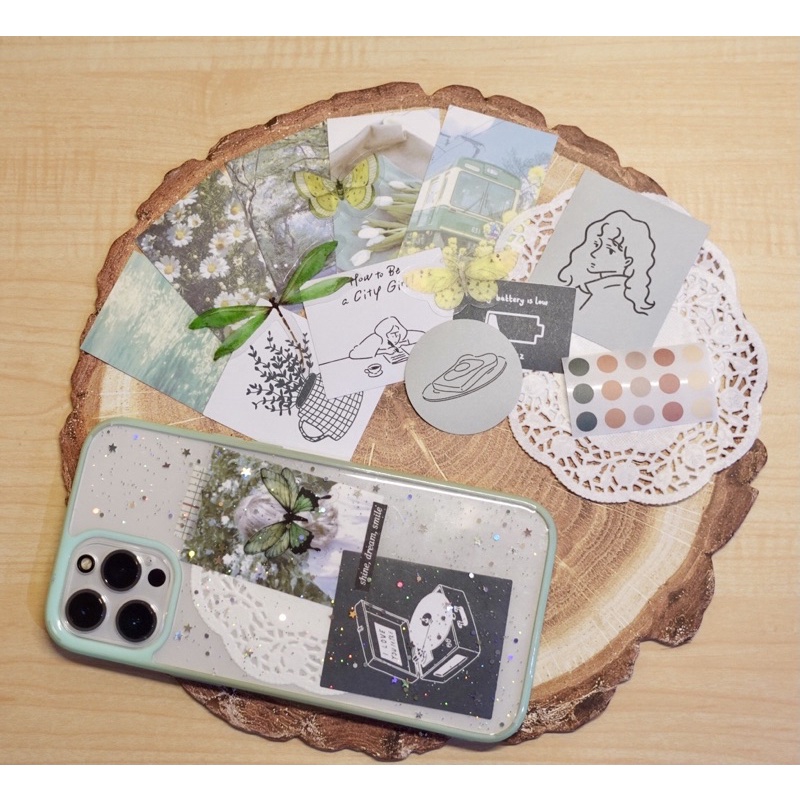 

Deco Stickers Jade Bundles Aesthetics | Journal, Scapbook, DIY Phone Case & Bujo.