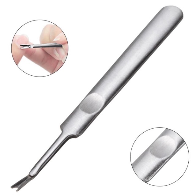 Nail fork trimmer / cuticle trimmer PREMIUM QUALITY stainless steel lidah ular kulit mati kuku