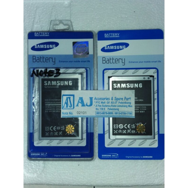 Batre Samsung Original 99%  Super Note 3