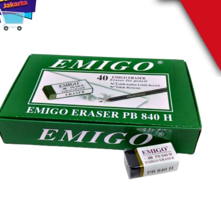 

✨ ⚡ERU Penghapus pensil stip eraser Emigo isi 40pcs produck terbaik