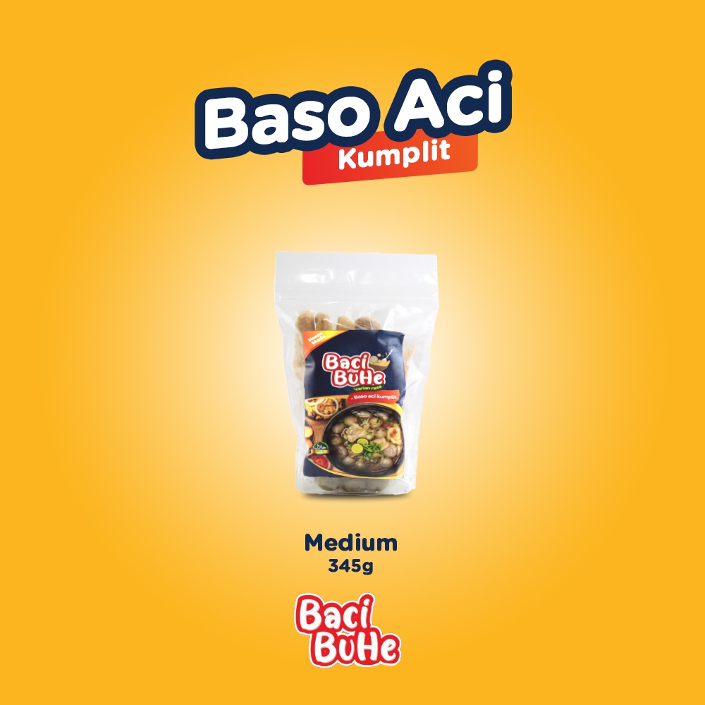 

Baso Aci Kumplit Medium | Baci Buhe