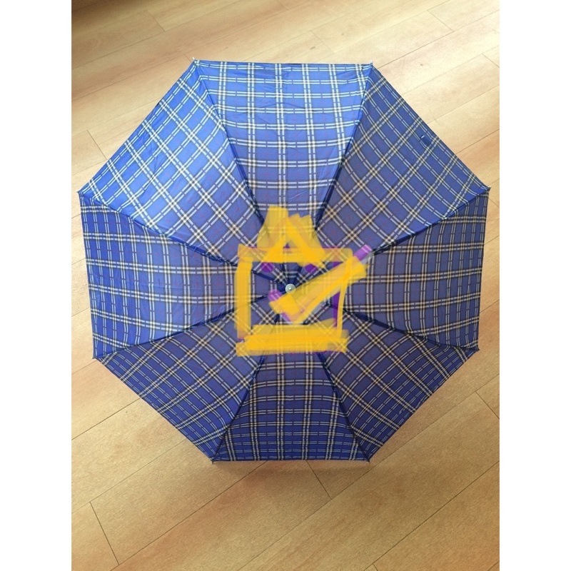 MURAH Payung Lipat Motif Kotak Kotak / polos 25cm Diameter 96cm