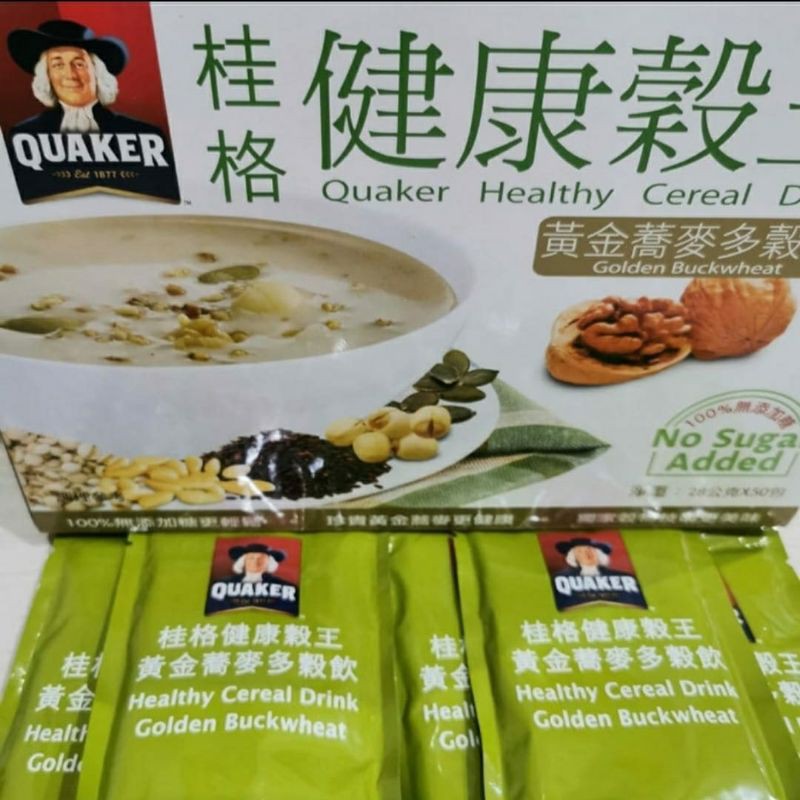 

Quaker Healthy Cereal Drink with Golden Buckwheat (import)