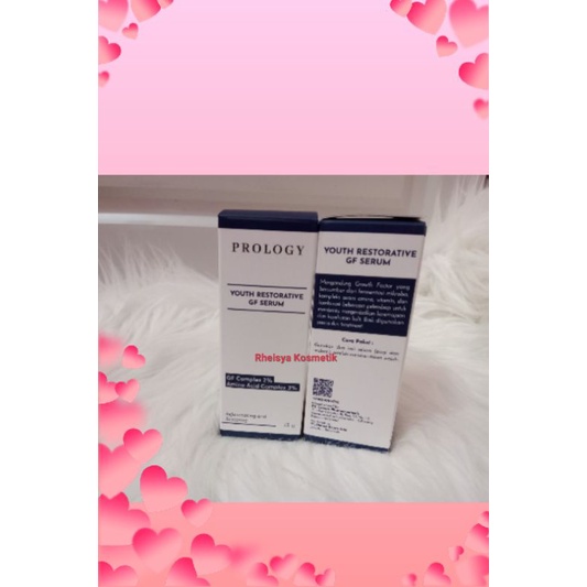 PROLOGY - Youth Restorative GF Serum 15gr GF Complex 2% Amino Acid Complex 3% Growth Factor Peeling