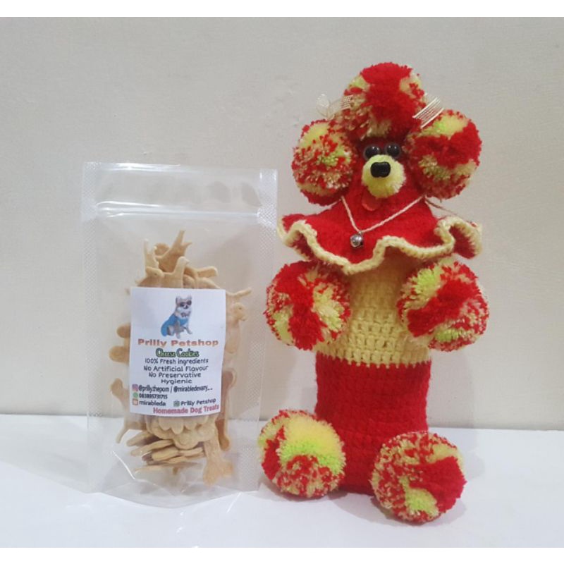 

Prilly Petshop Cheese Cookies 40gr / Cookies / Snack Anjing