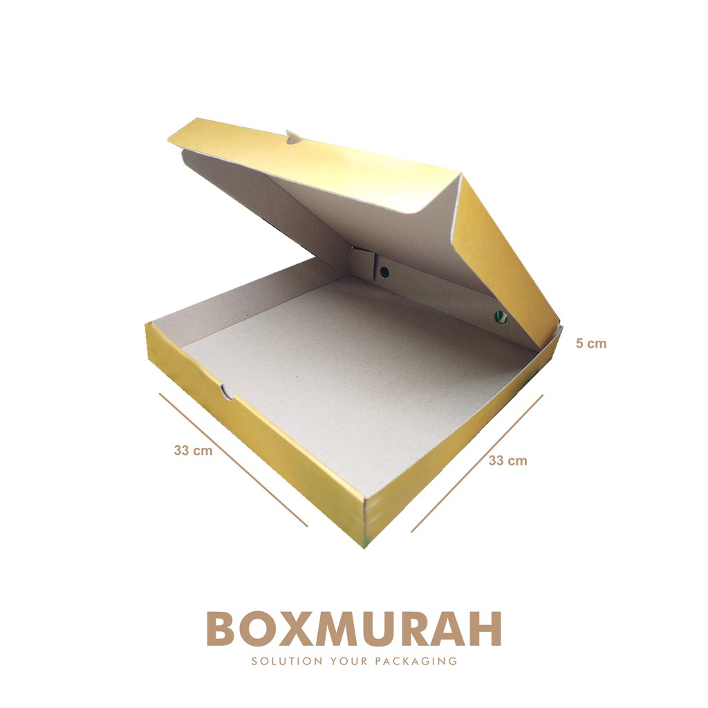 

Kardus / Box Model Pizza LD - Uk. 33 x 33 x 5 cm