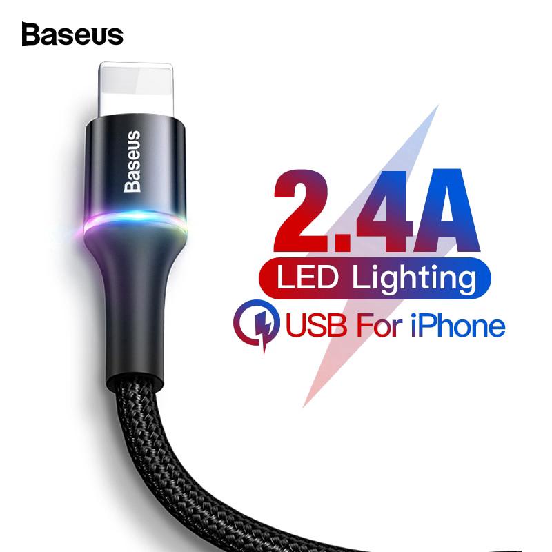 Baseus 100% Original USB Charger 2.4A Kabel Fast Charging