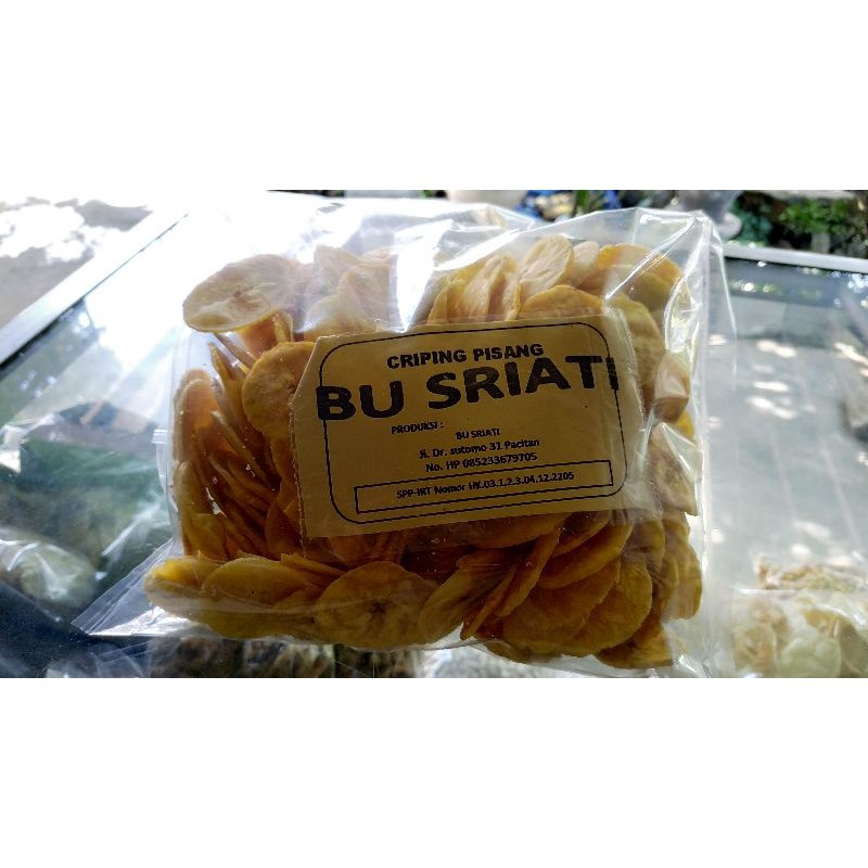 Kripik pisang (CRIPING) ASLI PACITAN