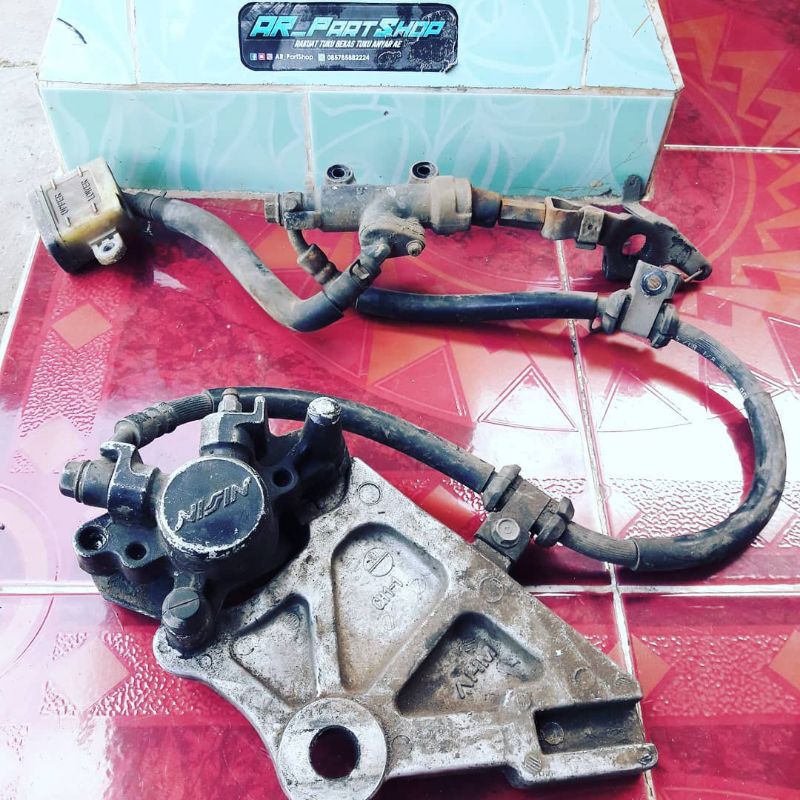 pengereman belakang tiger revo rem belakang tiger revo original