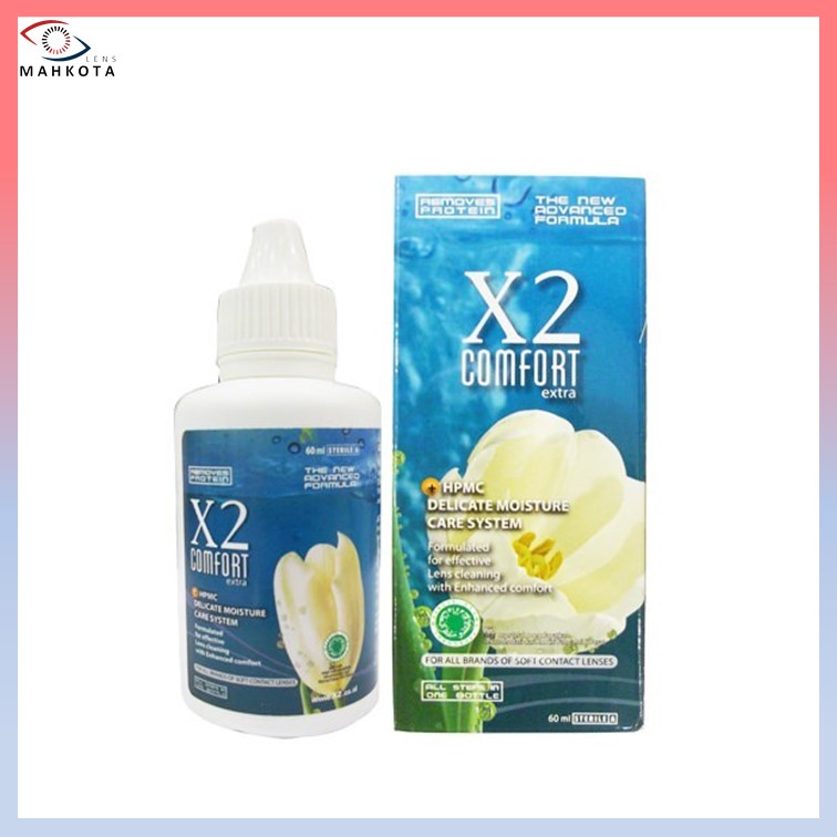 CAIRAN SOFTLENS X2 COMFORT 60ML / AIR SOFTLENS / CAIRAN PEMBERSIH X2 60 ML