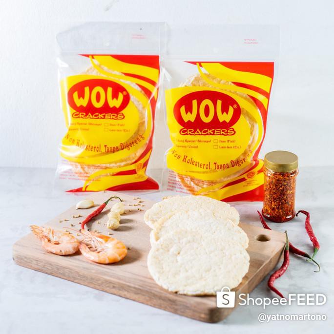 

Dijual Kerupuk Wow (Paket) Beli 4 Pack Free 1 Pack) Terlaris