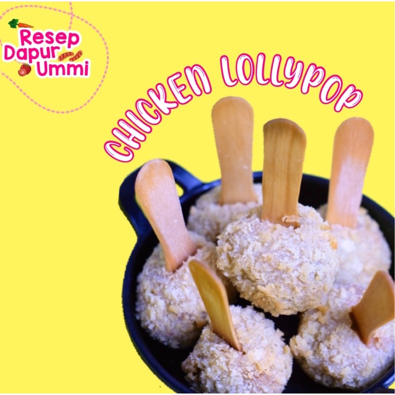 

LOLLYPOP CHICKEN DAIRY FREE & EGG FREE, Homemade No MSG No Pengawet Frozen Food Catering MPASI