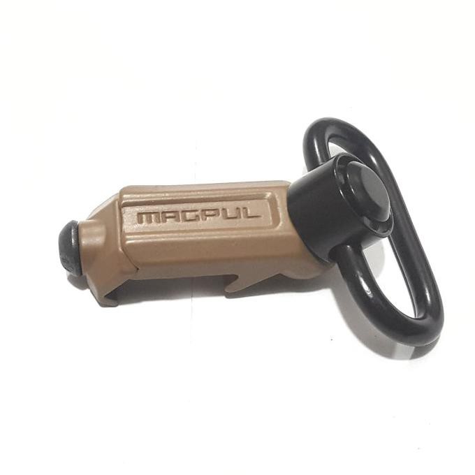 BARANG BARU Rail Sling mount QD TAN Marking magpul RSA QD airsoft wgg aeg gbbr