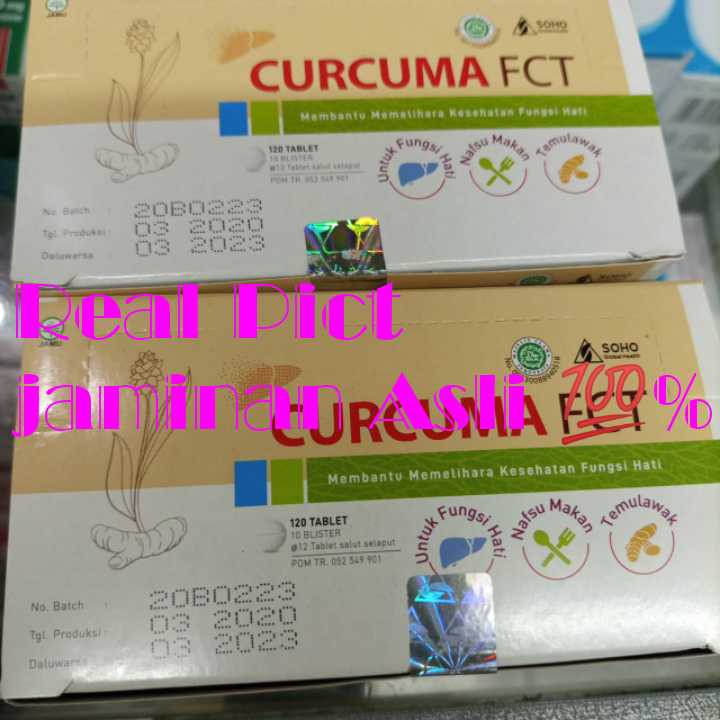 

SUPLEMEN MAKANAN SARI TEMULAWAK CURCUMA FCT