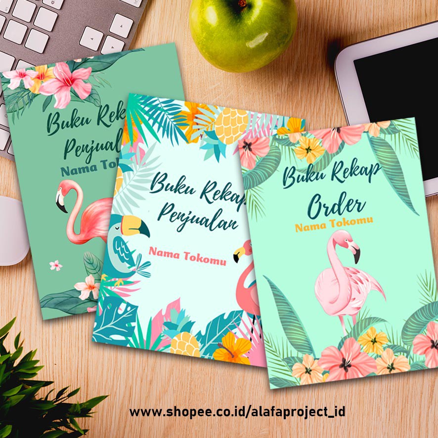 

AlafaProject 013-015 Buku Rekap Order / Buku Rekap Stock / Buku Rekap Penjualan Online Shop