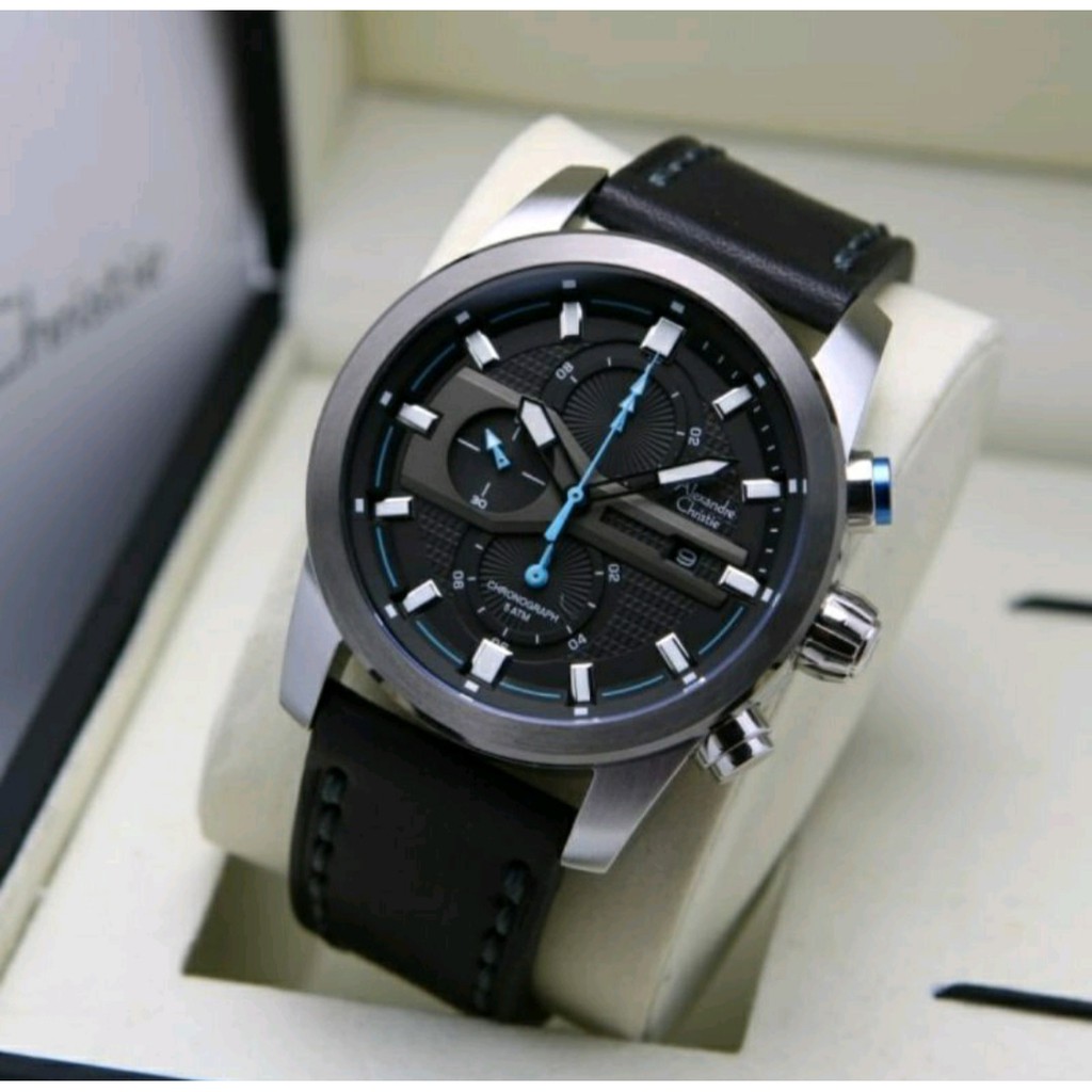 Alexandre Christie Ac 6562 / AC6562 Jam Tangan Pria Original Dia 4,6 Cm