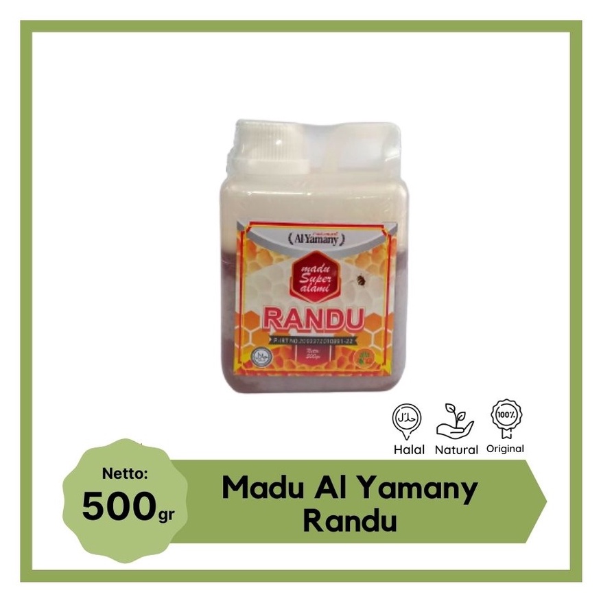 

MADU RANDU ASLI MADU MURNI AL YAMANY RANDU JRIGEN 500GR