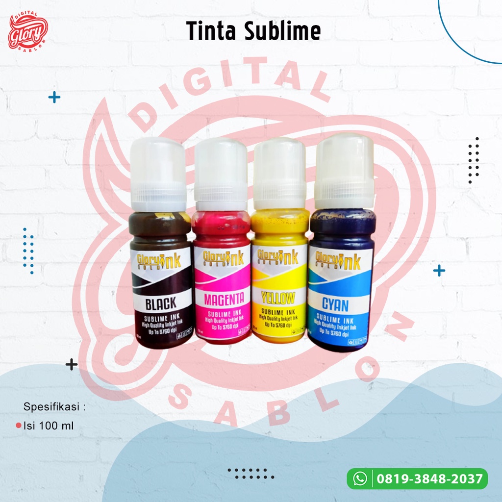 Gold Ink Sublime/Tinta Sublime Cyan, Magenta, Yellow, Black