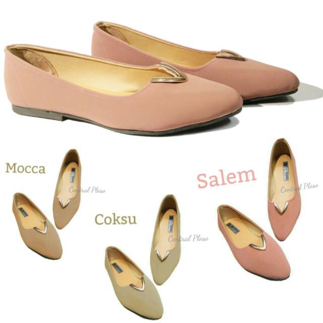 Sepatu Wanita Flatshoes Warna Soft Elegan SepatuCP