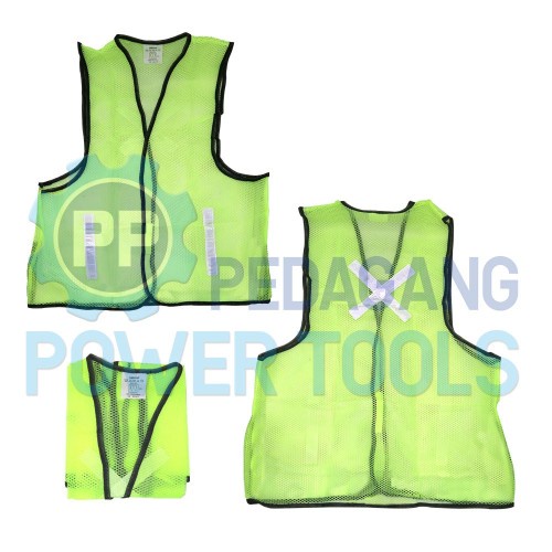 ROMPI JARING HIJAU - ROMPI KERJA PROYEK ECO SCOTH X - SAFETY VEST