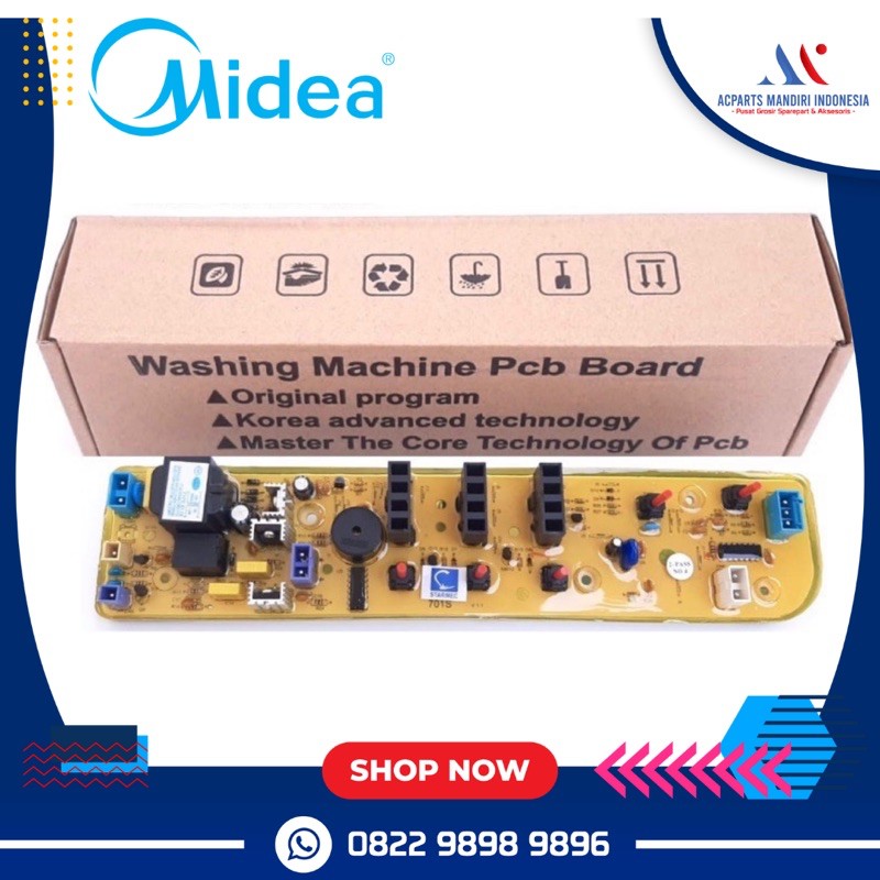 Modul Mesin Cuci Midea MAS70-S1101G ( 701S )