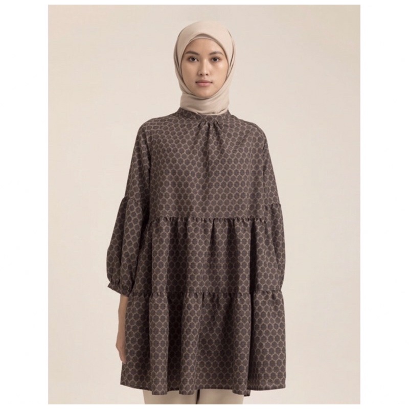 Preloved Kamiidea Kami Top Kheira Keira Tunic Sun Grey Size L