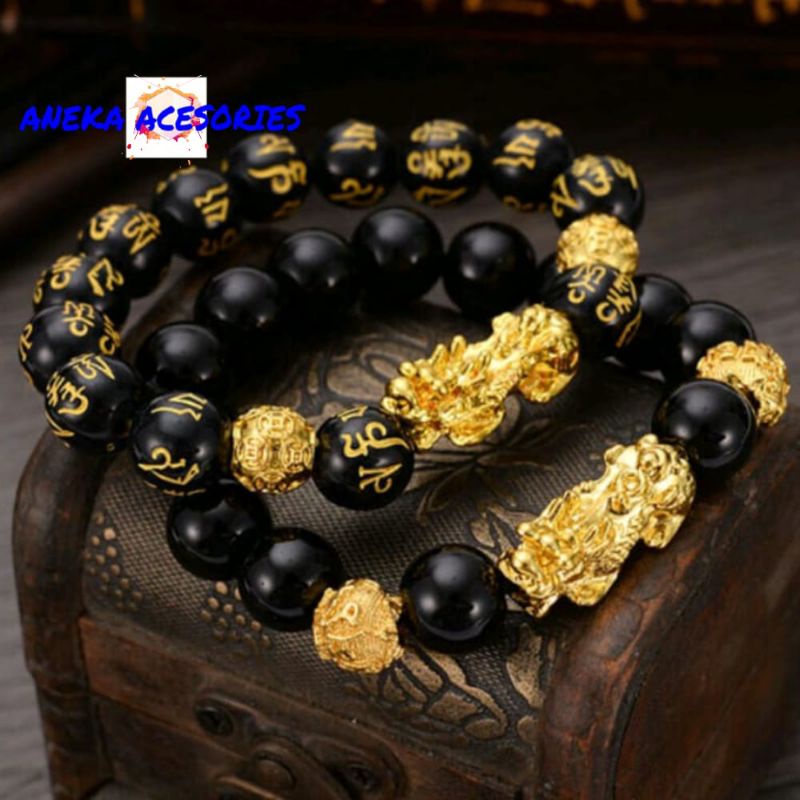 GELANG PIXIU MANTRA BUDHA GELANG KEBERUNTUNGAN