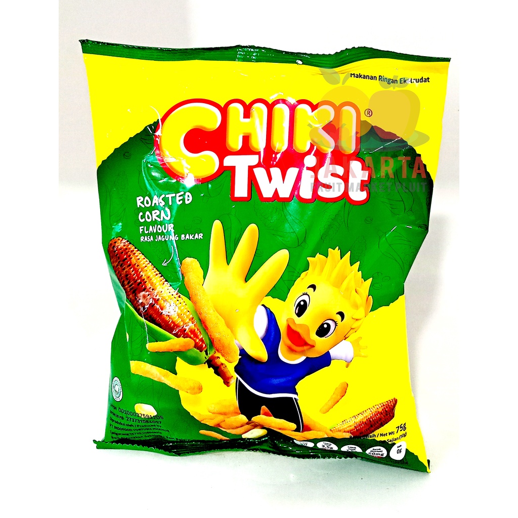 

(CEMILAN INSTAN) CHIKI TWINS ROASTED CORN FLOVOUR 60GR