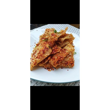 

keripik bawang pedas