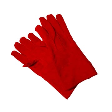 ACE Krisbow Sarung Tangan Pengaman Las Kulit 36 Cm - Merah