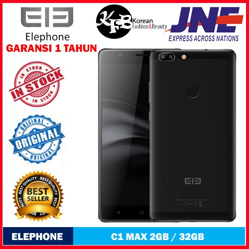 Elephone C1 MAX 2GB / 32GB Dual Rear Camera Garansi 1 Tahun