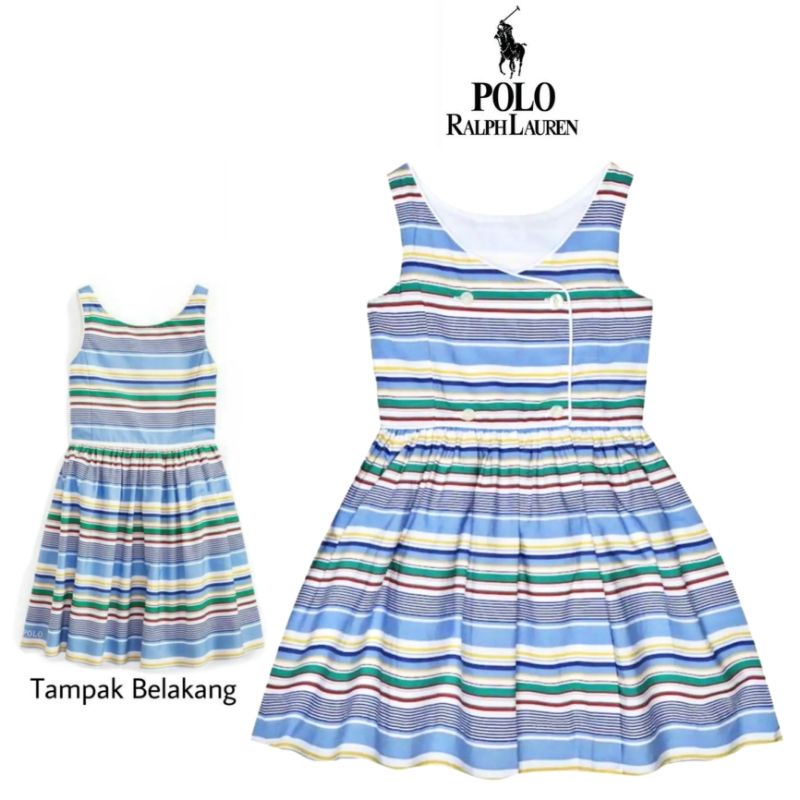 Polo Ralph Laure* - Dress Anak Bayi | Size 18, 24 bulan-Serena