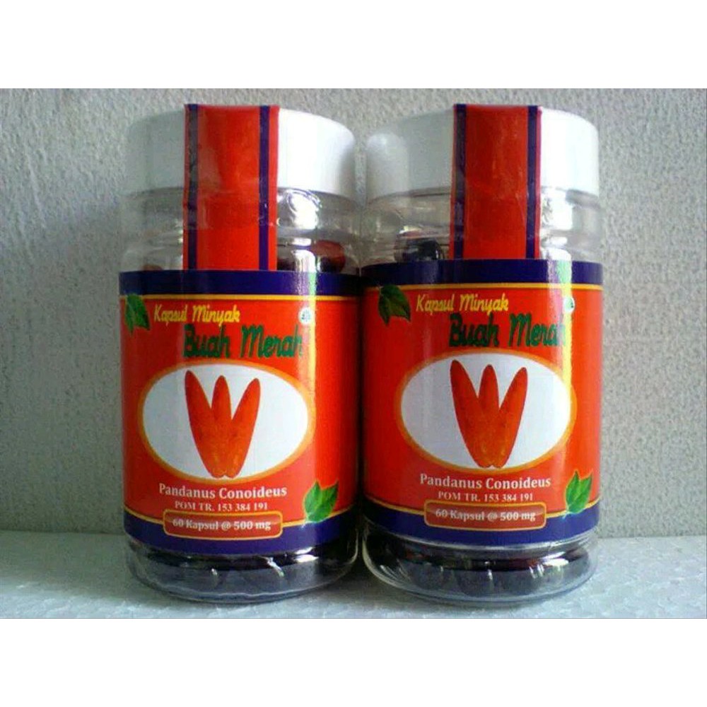 Kapsul Minyak Buah Merah Wamena Papua DIJAMIN ASLI DAN ORIGINAL
