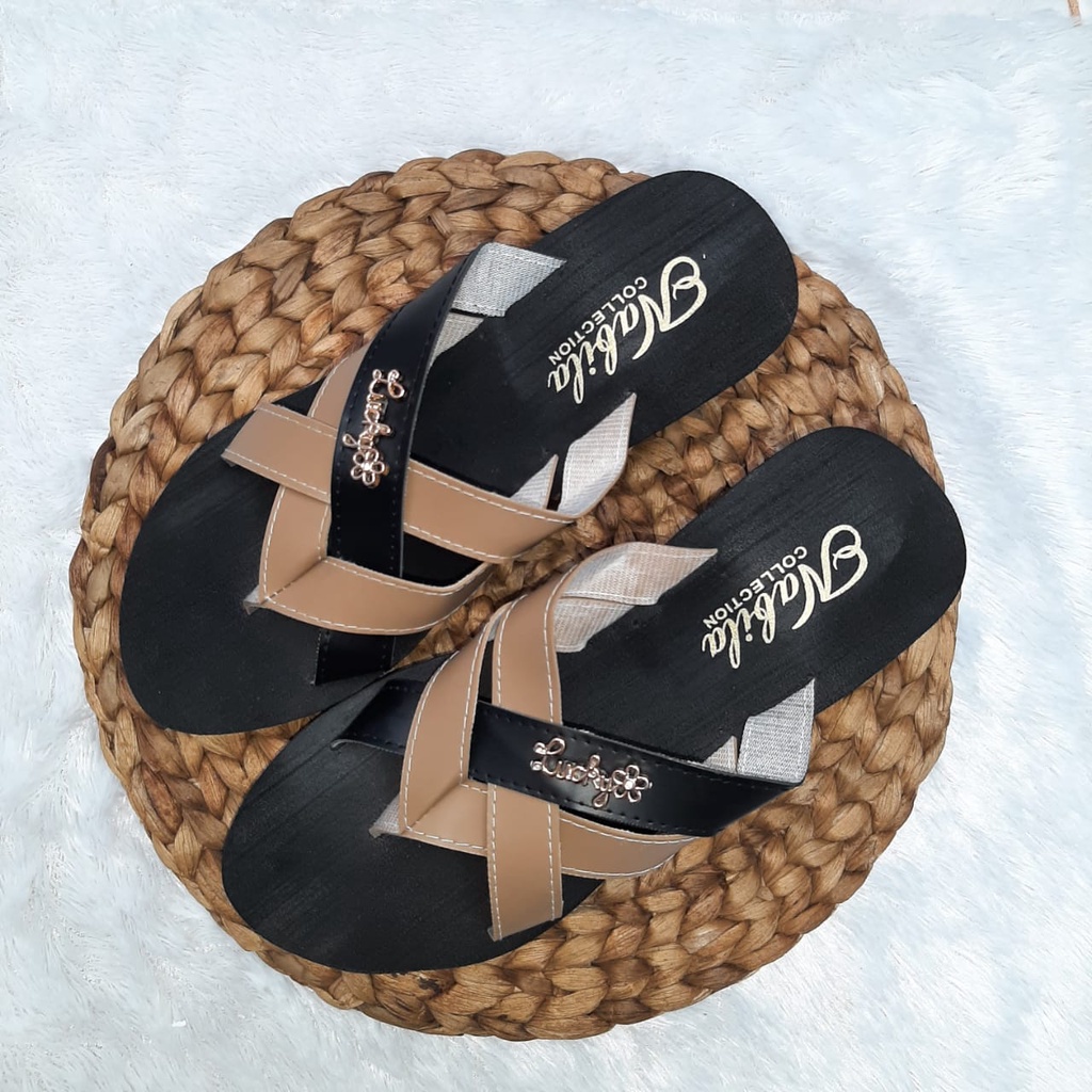 SANDAL WEDGES WANITA VARIASI