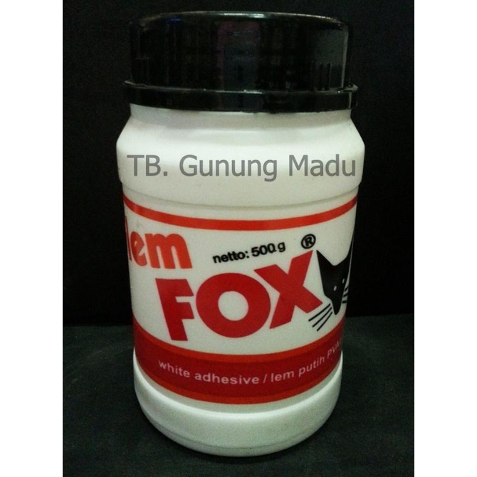 

Lem Fox Putih / Lem Putih / Lem Kayu 500 Gram