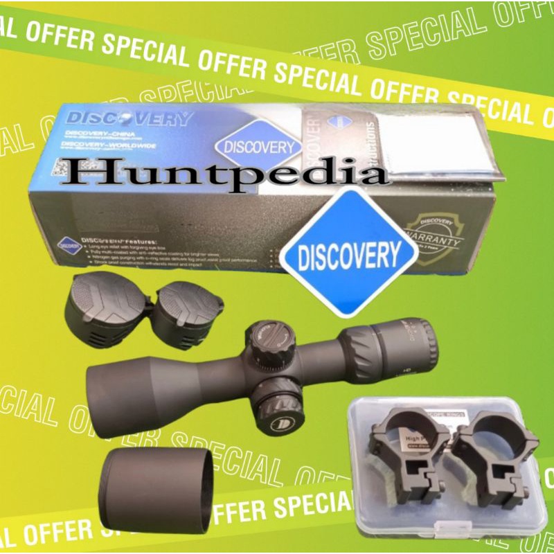 Telescope Discovery HD 3-12x44 SFIR FFP