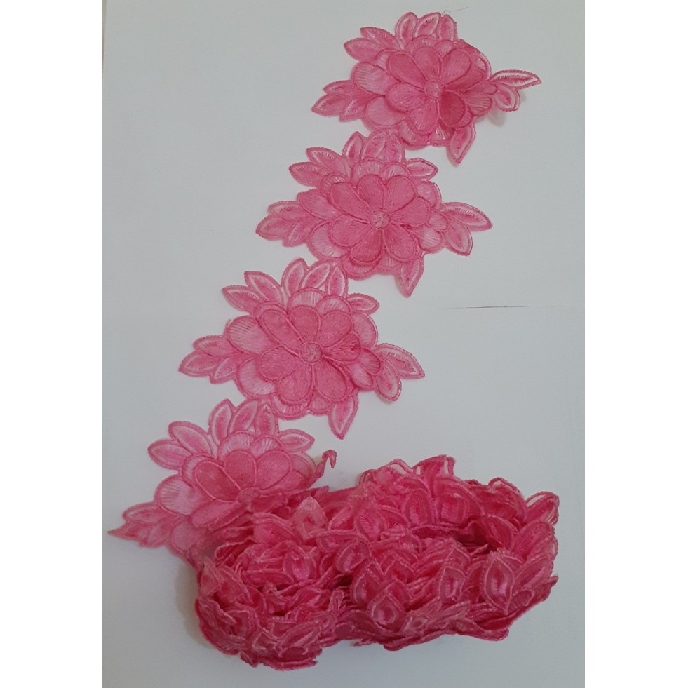 RENDA BORDIR BUNGA TUMPUK RENDA BORDIR TERBARU RENDA BORDIR TERLARIS RENDA BORDIR BERKUALITAS TREEND