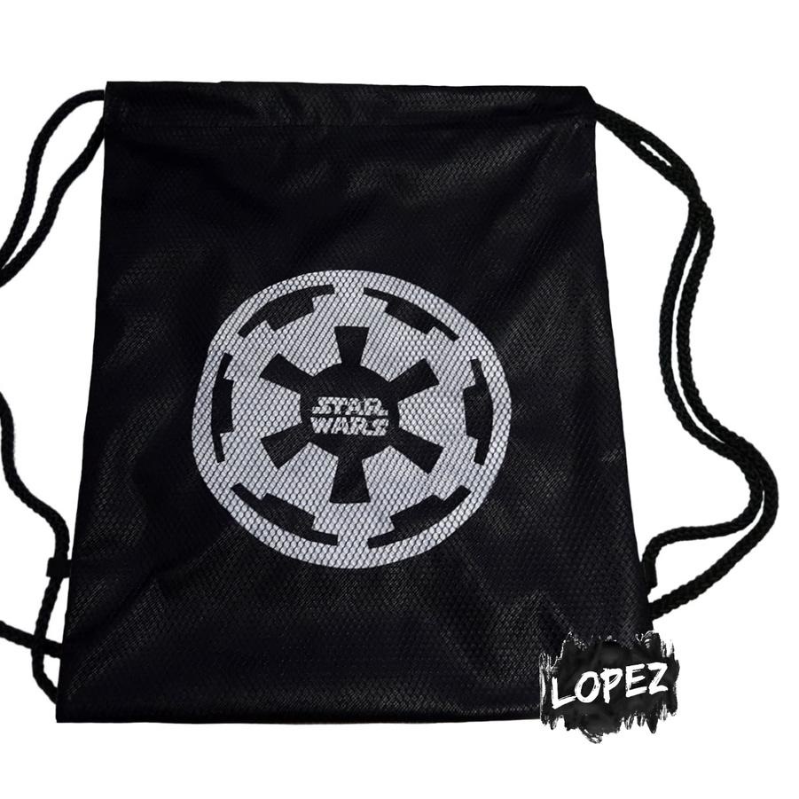 BRANDS FESTIVAL Tas Jaring Star Wars / Drawstringbag Darth Vader Yoda Chewbacca / Tas Ransel Starwar