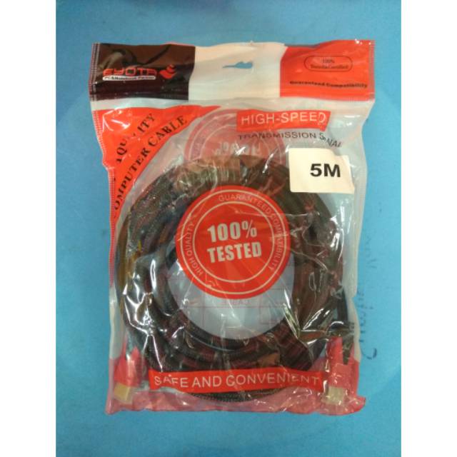 Kabel hdmi 5 meter kabel hdmi to hdmi Full HD