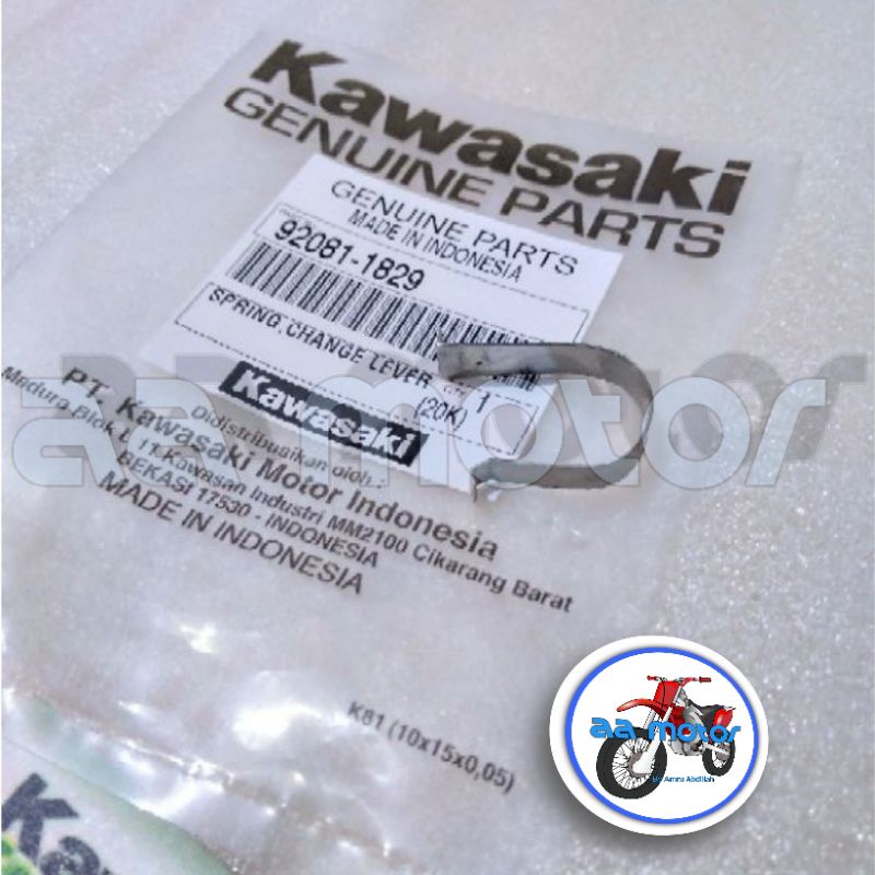 SPRING CHANGE LEVER U ATAU PLAT PER U OPERAN PERSNELING KAWASAKI NINJA KLX ORI