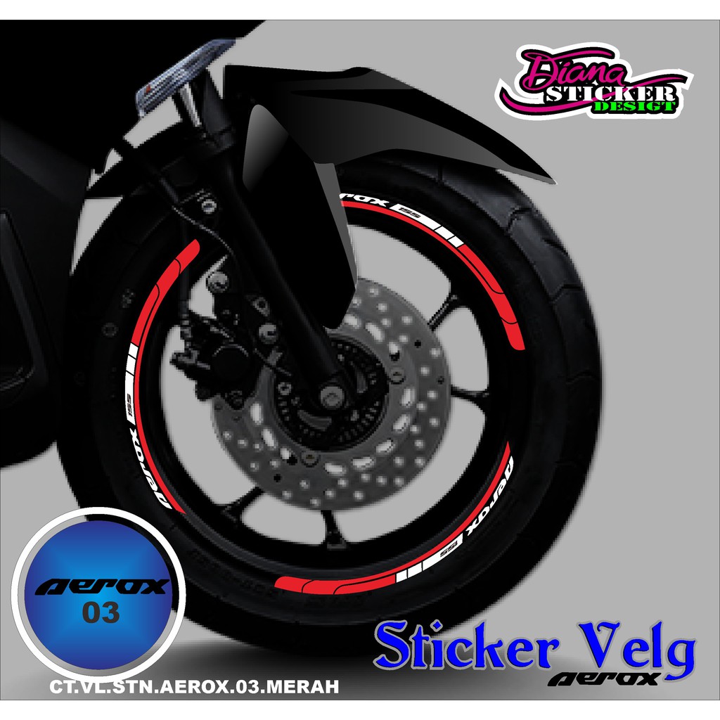 CUTTING LIST VELG AEROX-STICKER CUTTING VARIASI LIST VELG AEROX.003